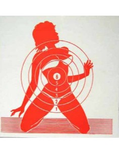 Cible de tir pin-up