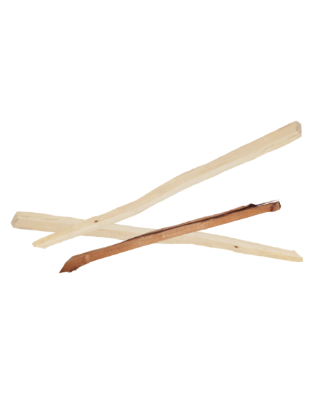 3 morceaux de bois bandé