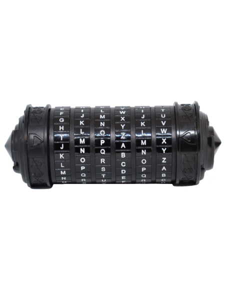 cryptex cadenas rotatif noir