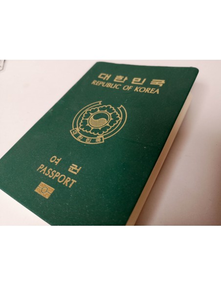 Faux passeport de la république de Corée