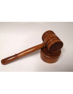 Marteau d'enchères (maillet de juge)