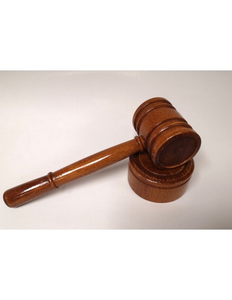 Marteau d'enchères (maillet de juge)