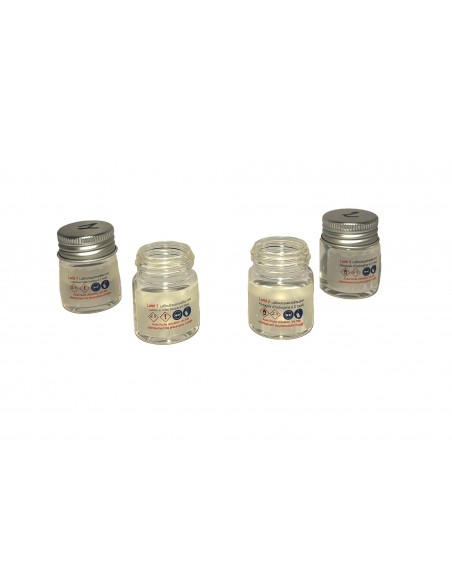 4 flacons de luminol