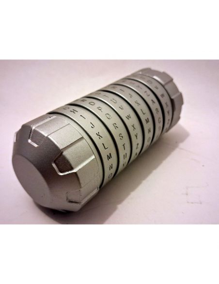 Space Cryptex argente, vue trois quarts